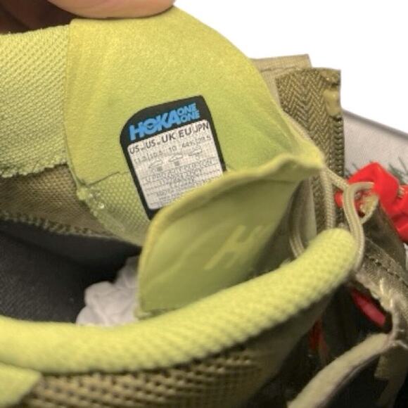 NEW Hoka PROJECT CLIFTON - AVOCADO/DARK CITRON Size W 11.5 & M 10.5